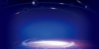 蓝色大气你品牌力量海报背景素材高清