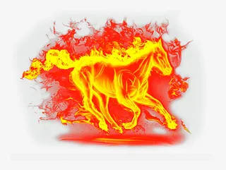火焰马的抠图免抠