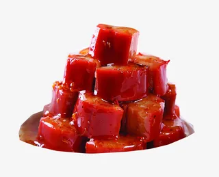 蜜汁儿糯米莲藕块儿免抠