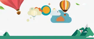 卡通天空素材免抠