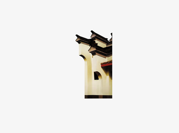 传统房檐免抠
