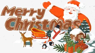 圣诞老人插画免抠