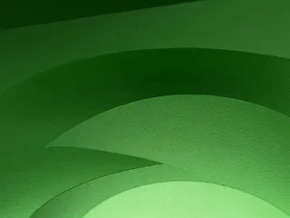 绿色扁平几何背景高清