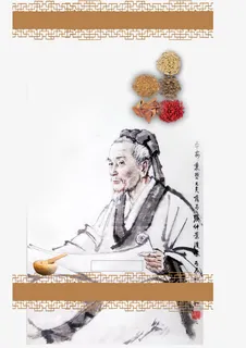 中医名片华佗在世海报免抠