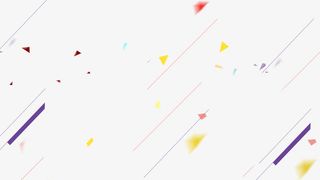 漂浮的几何图形免抠