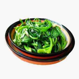 清炒番薯叶免抠