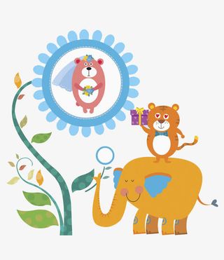 求爱中的小老虎免抠