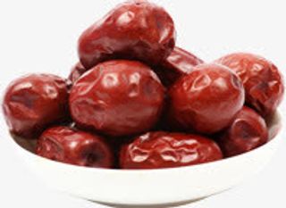 红色大枣海报背景七夕情人节