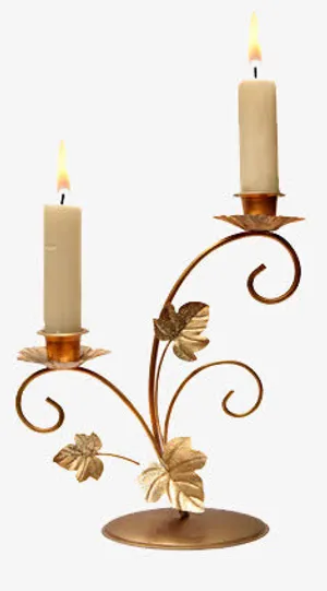 点亮的蜡烛免抠