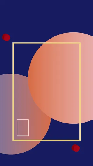 简约时尚文艺海报H5背景高清