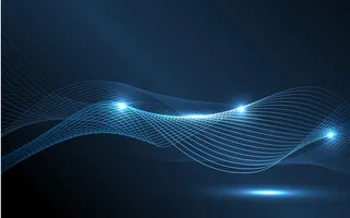 蓝色动感科技背景高清