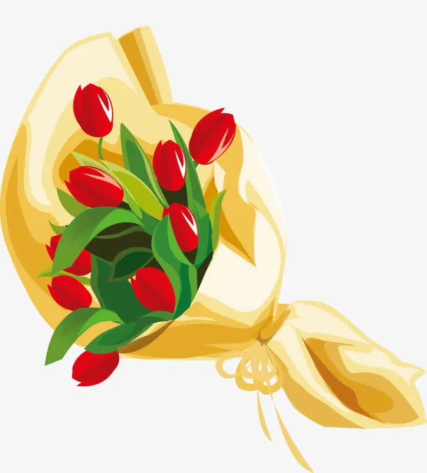 矢量鲜花免抠