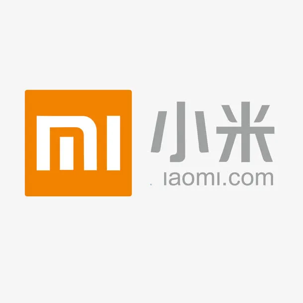 小米手机矢量标志免抠