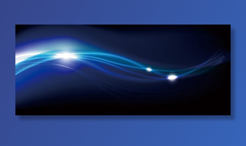 商务动感商务线条蓝色科技海报背景高清