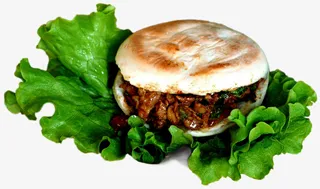 特色小吃肉夹馍免抠