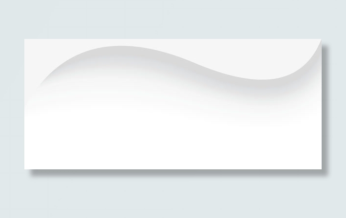 白色梦幻曲线免抠