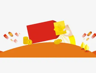 节日红包装饰元素免抠