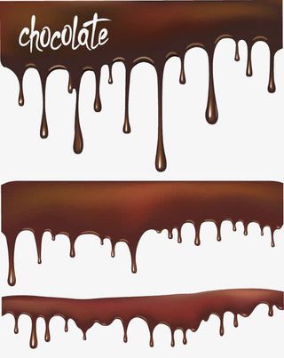 巧克力装饰免抠