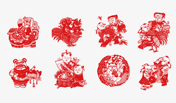 中国风免抠