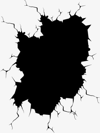 墙体墙洞素材免抠