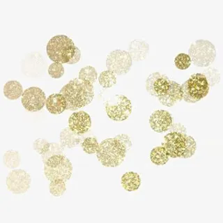 金色圆圈底纹免抠