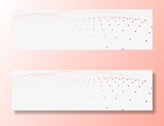 科技波点背景元素免抠