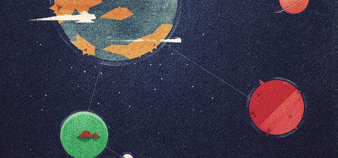 童趣宇宙 海报 背景高清