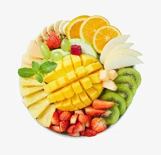 新鲜的水果捞免抠