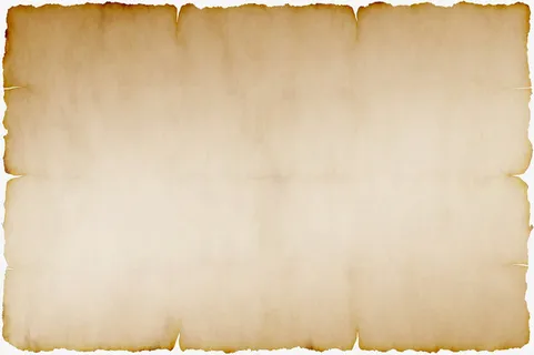 古典纸张羊皮纸便签免抠