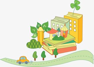 卡通免抠png儿童读物插画免抠