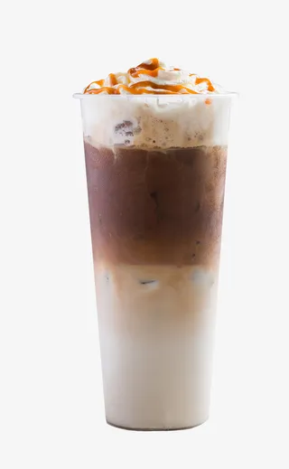 实物奶油冰镇饮料免抠