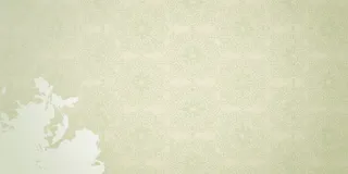 中国风花纹墨迹海报免抠