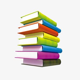 彩色书籍捐赠素材免抠