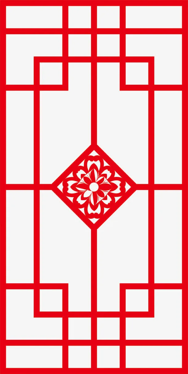 边框花纹中国风免抠
