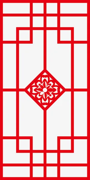 边框花纹中国风免抠