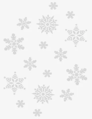 白色飘落的雪花免抠