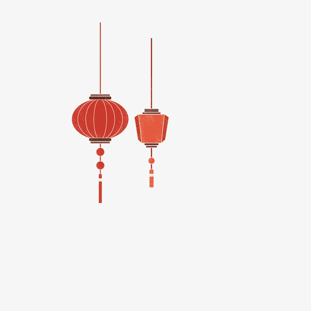 灯笼节日装饰免抠