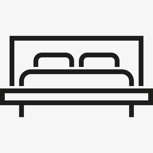 双床图标免抠