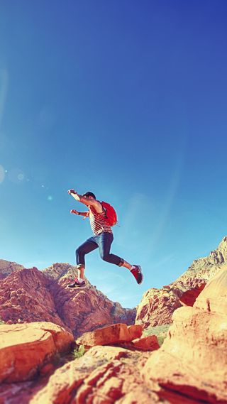 运动企业宣传H5背景素材高清