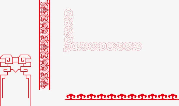 花纹纹理元素免抠
