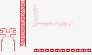 花纹纹理元素免抠