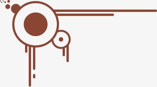 装饰对角框免抠