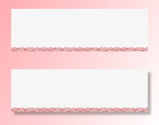 红色边框纹理免抠