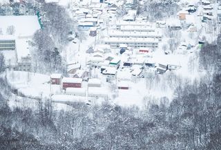 素描水墨山水画国画免抠