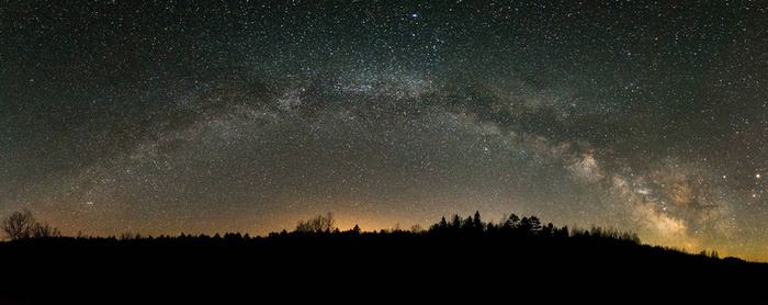 黑夜繁星背景高清