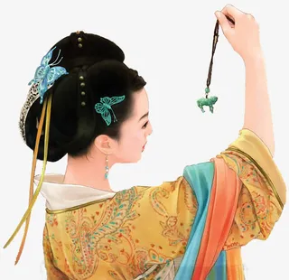 古代美女免抠