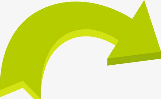 升级立体箭头高清PNG图片免抠