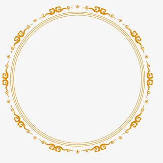 原创圆形标题元素免抠