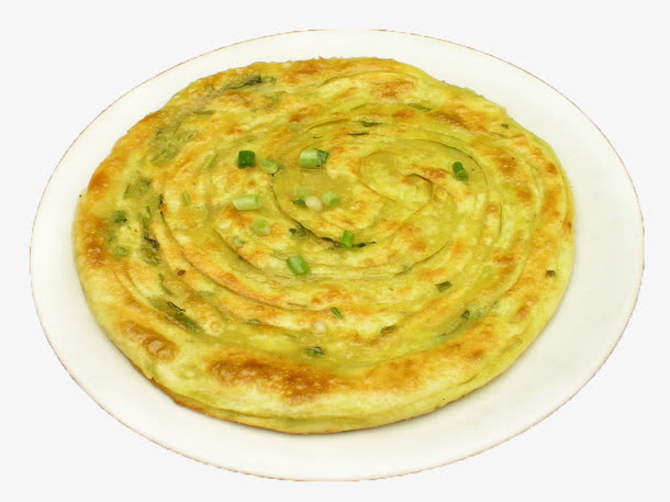 一个葱油饼免抠