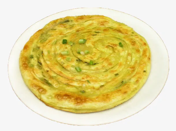 一个葱油饼免抠
